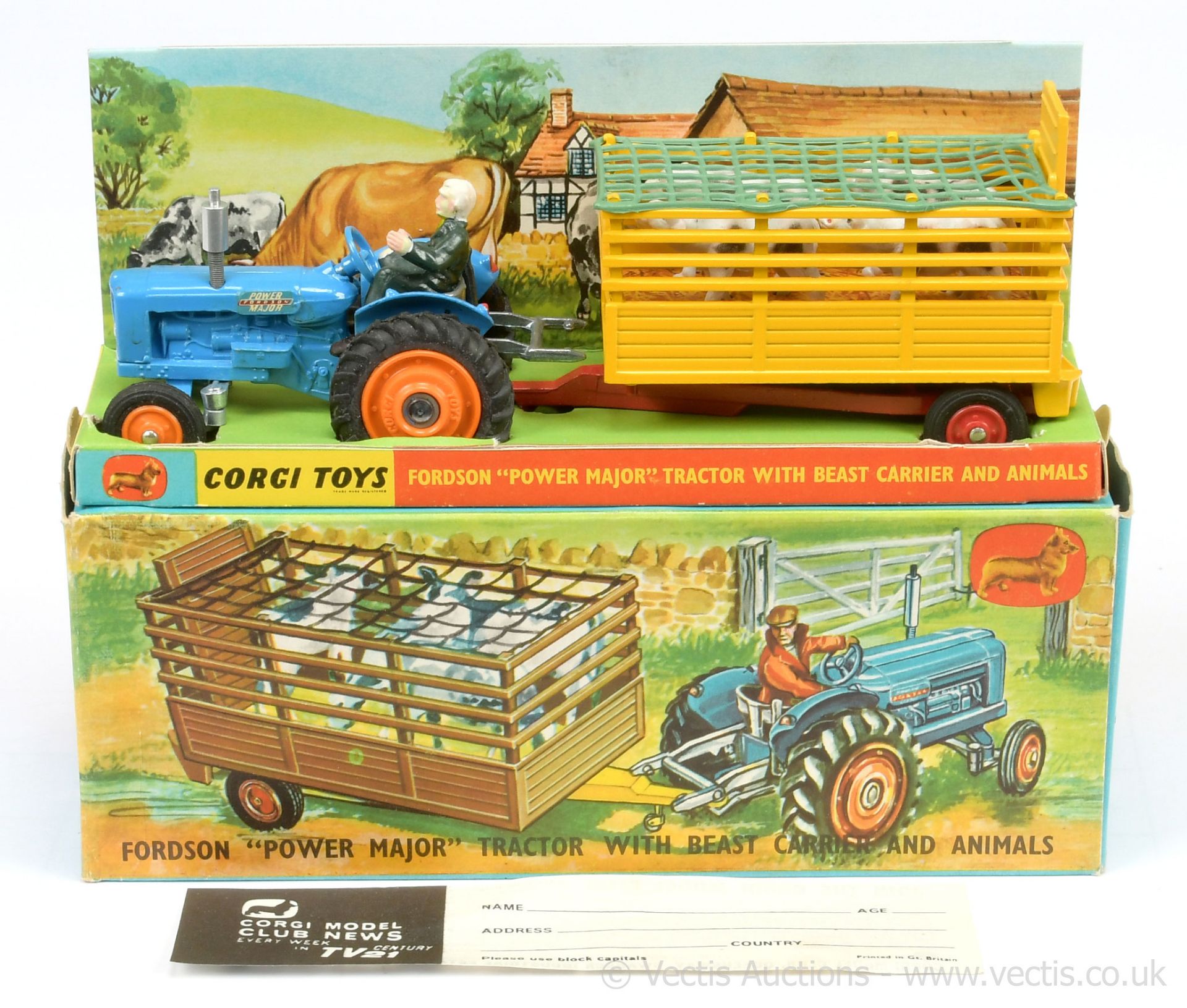 Corgi GS33 Gift Set to include; Fordson Power