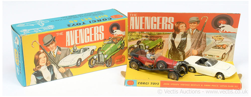 Corgi GS40 "The Avengers" 2-piece Gift Set