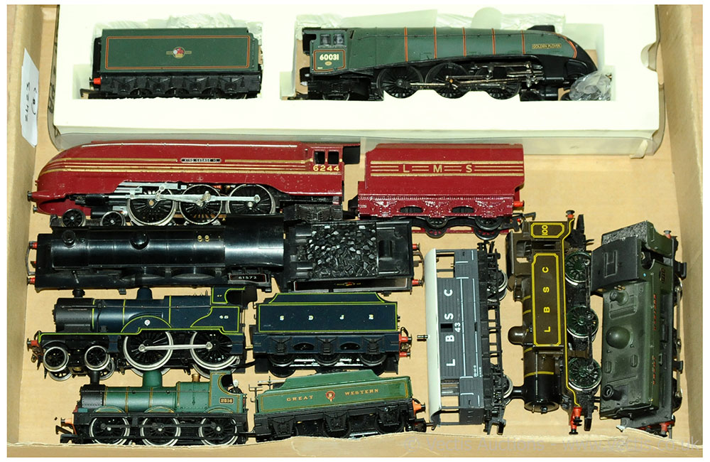 GRP inc OO Gauge Steam Locos. Hornby BR green