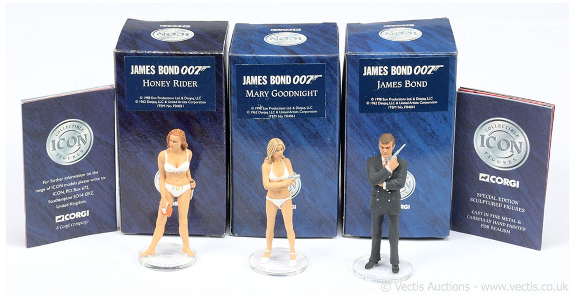 GRP inc Corgi Icon Figures - "James Bond"