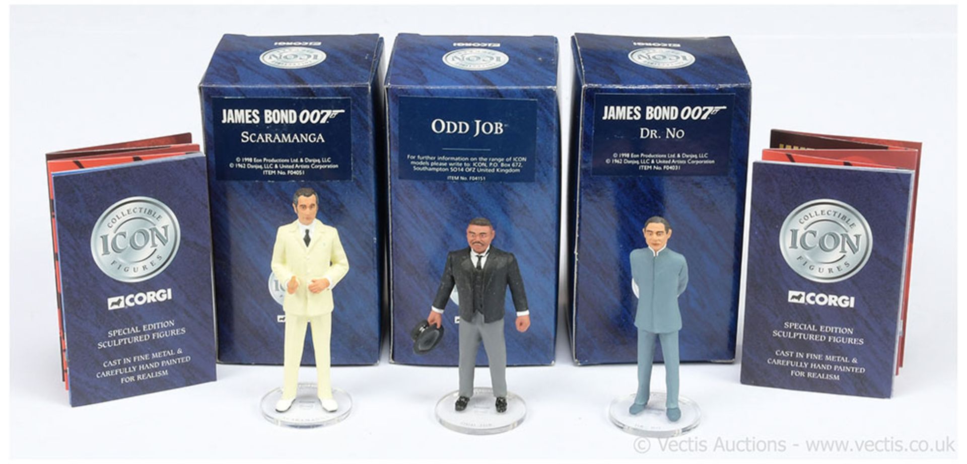 GRP inc Corgi Icon Figures - "James Bond"