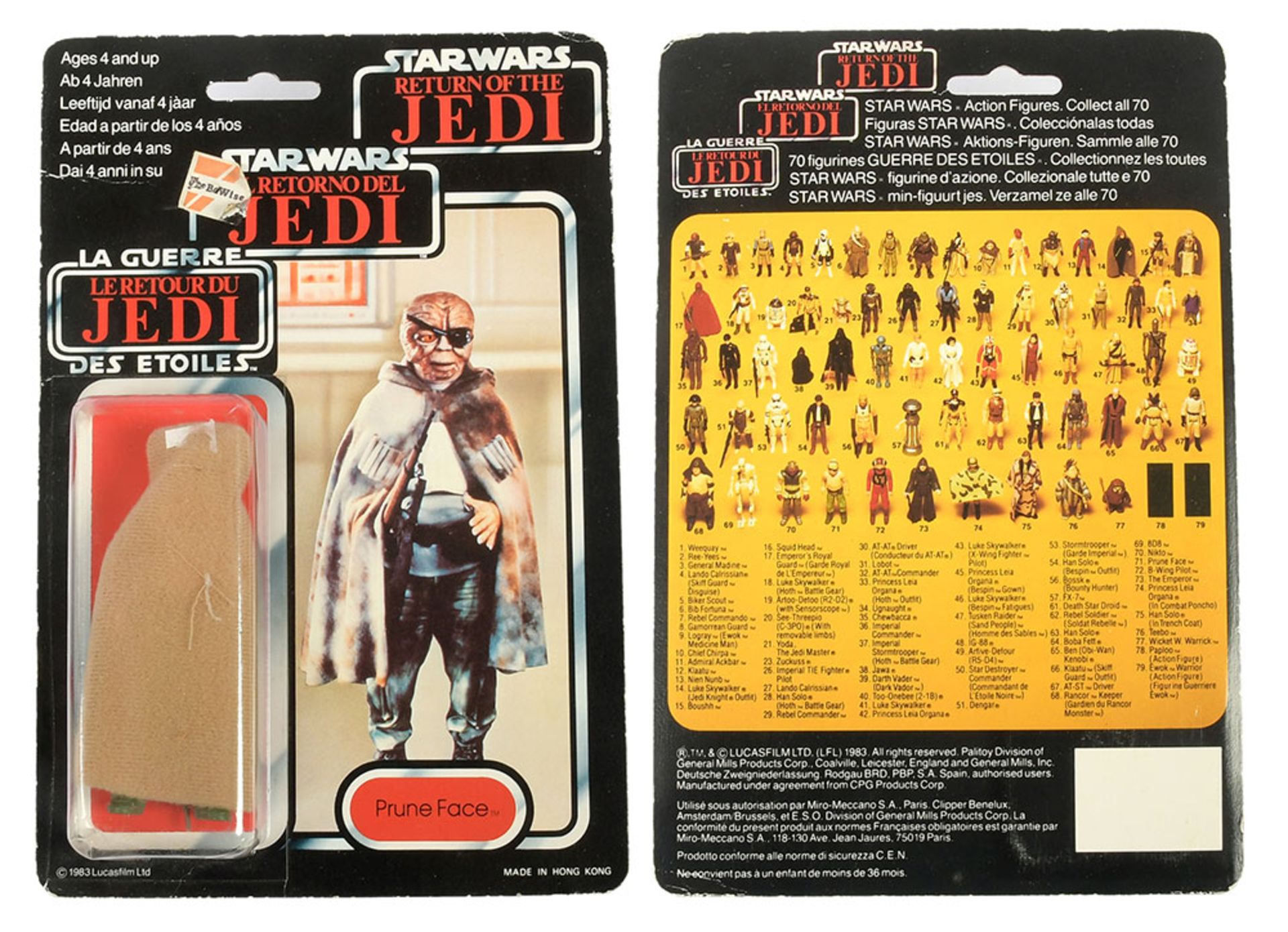 Palitoy Star Wars vintage Return of the Jedi