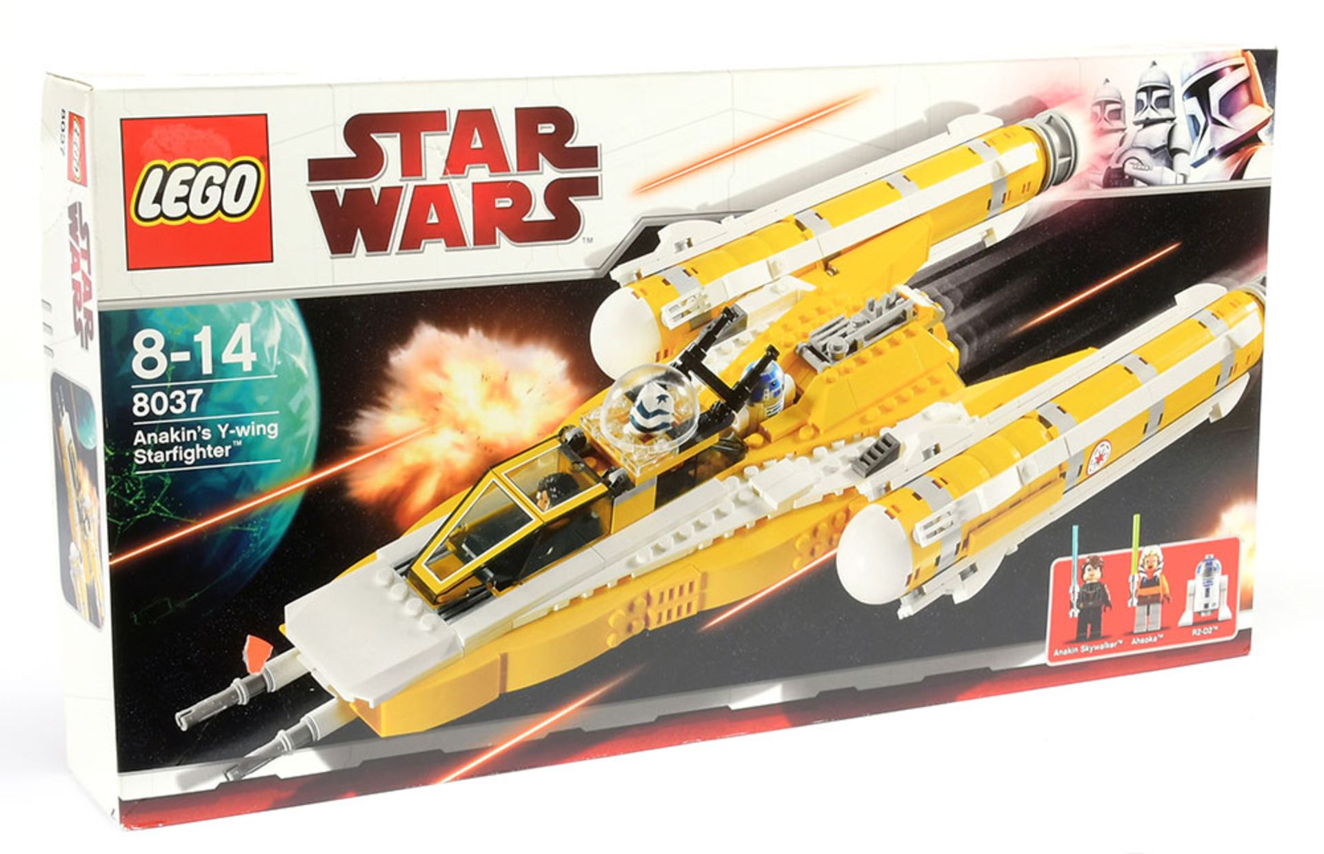 Lego Star Wars 8037 Anakin's Y-Wing Starfighter