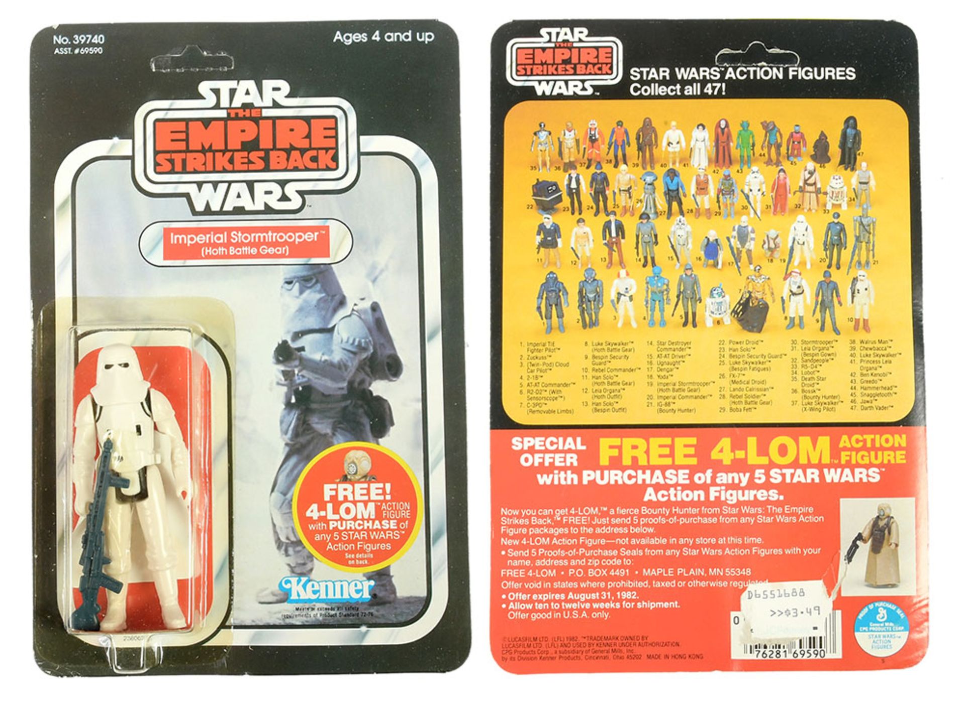 Kenner Star Wars vintage The Empire Strikes Back