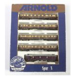 Arnold N Gauge 0143 Rheingold Coach pack