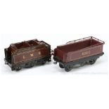 PAIR inc Hornby O Gauge No.2 LMS Tenders a No.2