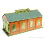 Hornby O Gauge No.2A Engine Shed. Sides are