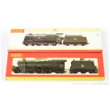 PAIR inc Hornby (China) BR lined green Steam