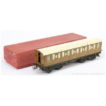 Hornby O Gauge No.2 LNER 1st/3rd Corridor Coach