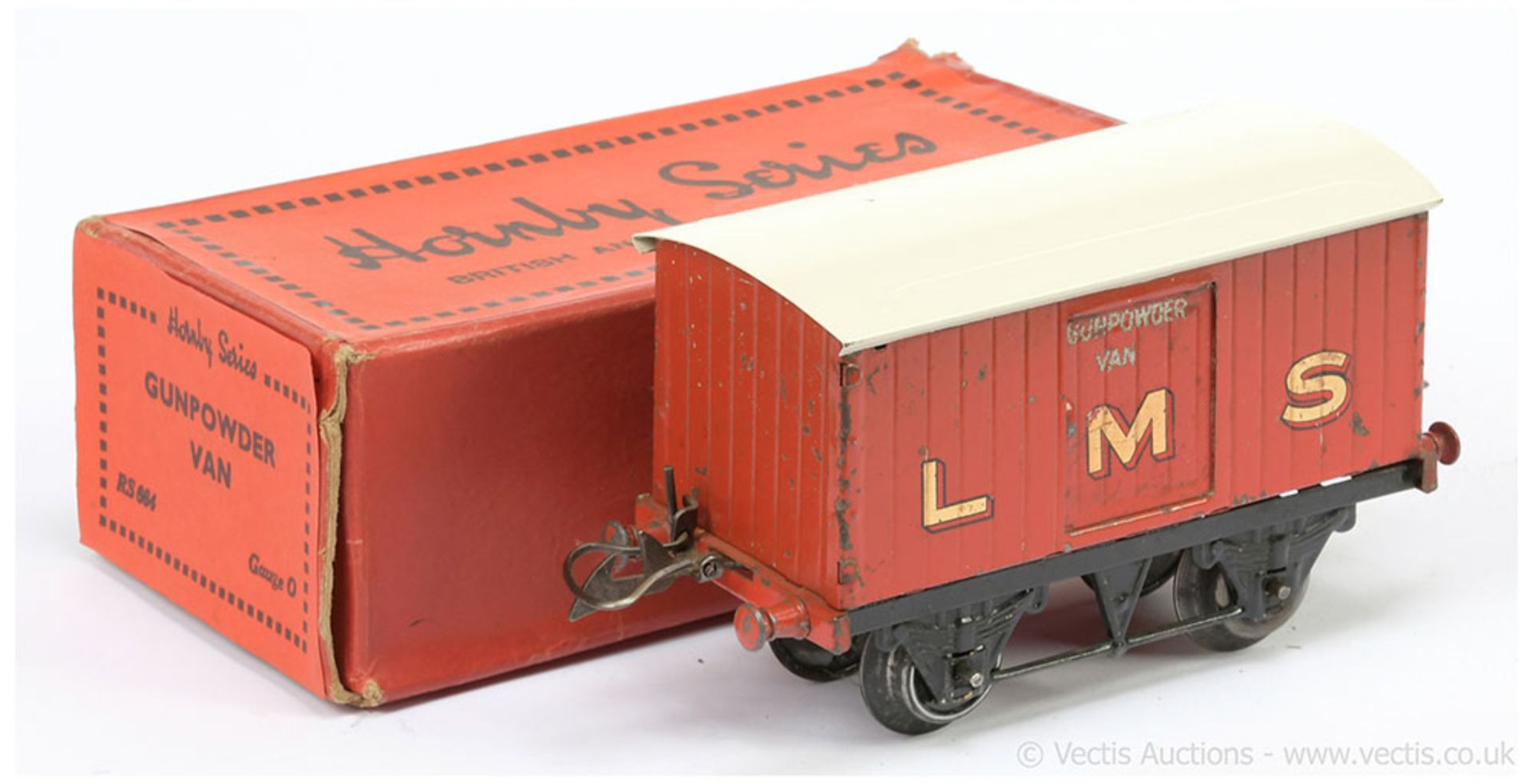 Hornby O Gauge LMS "Gunpowder" Van. Version