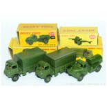 GRP inc Dinky boxed Military 2x 623 Army Covered