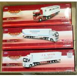 GRP inc Corgi boxed Truck trio CC13727 Scania R