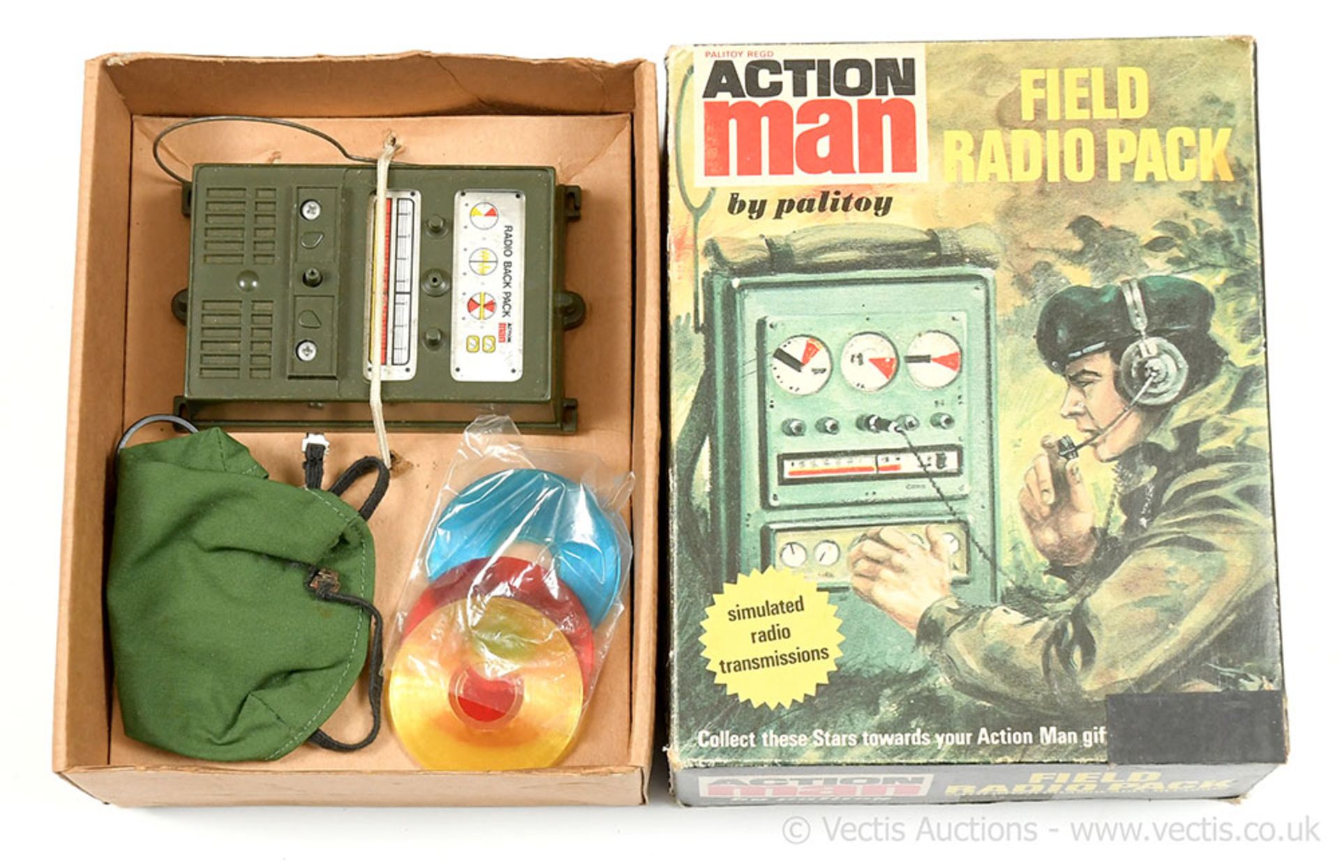 Palitoy Action Man Vintage Field Radio Pack