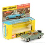 Corgi 275 Rover 2000TC - green body, amber roof