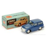 Corgi 206m Hillman Husky - blue body, silver