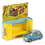 Corgi 334 Mini Cooper "Magnifique" - blue body