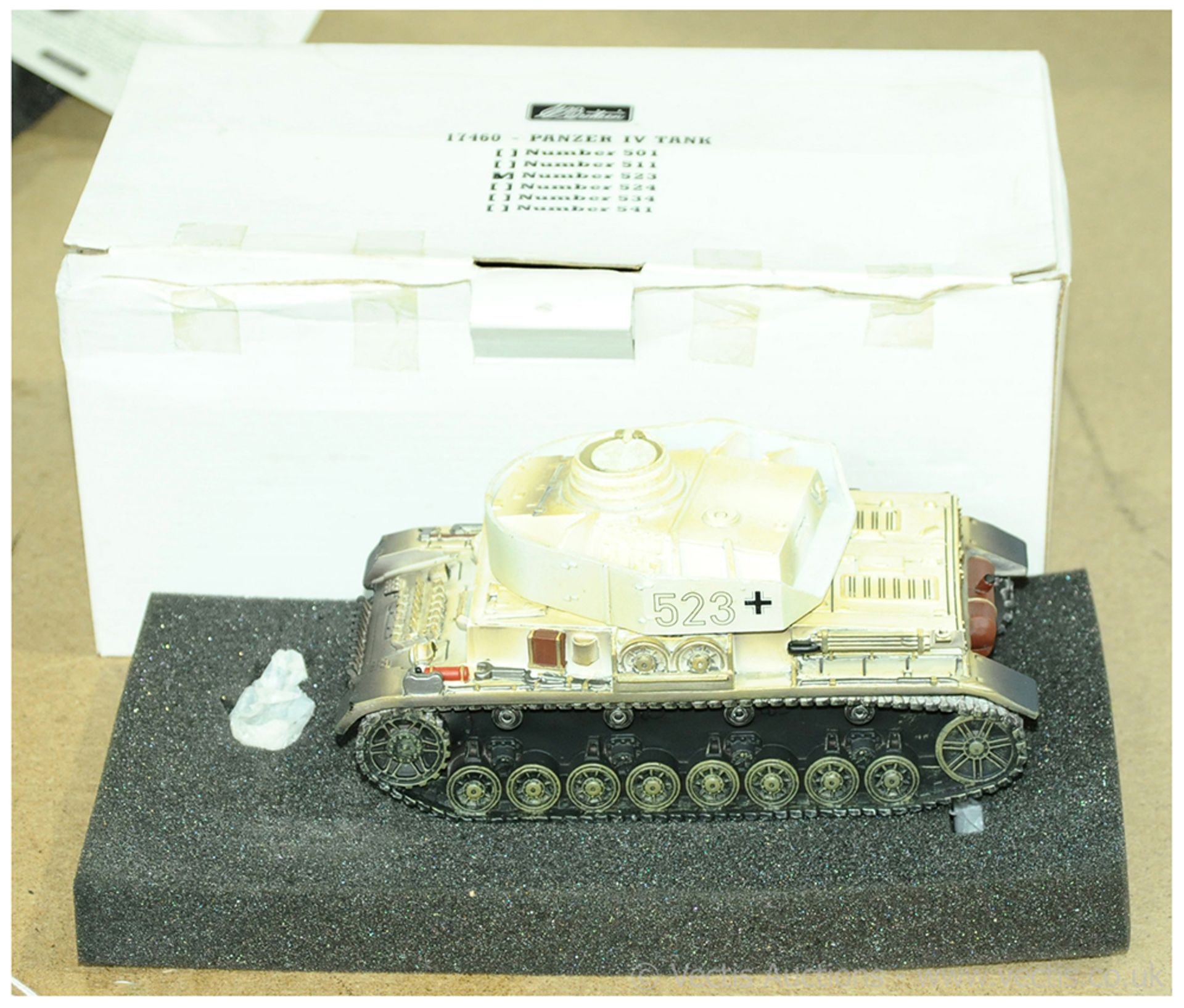 Britains boxed 17460 Panzer IV Tank Number 523
