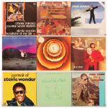 GRP inc Stevie Wonder LPs and 12" Singles titles