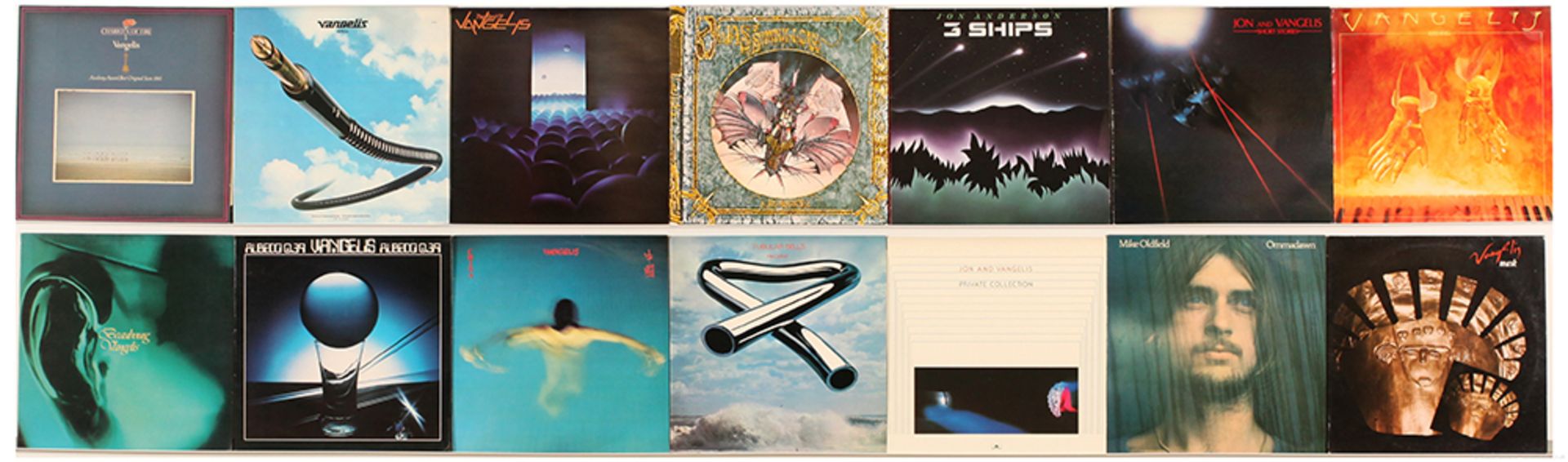 GRP inc Vangelis and related LPs titles