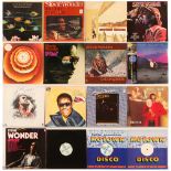 GRP inc Stevie Wonder LPs and 12" Singles