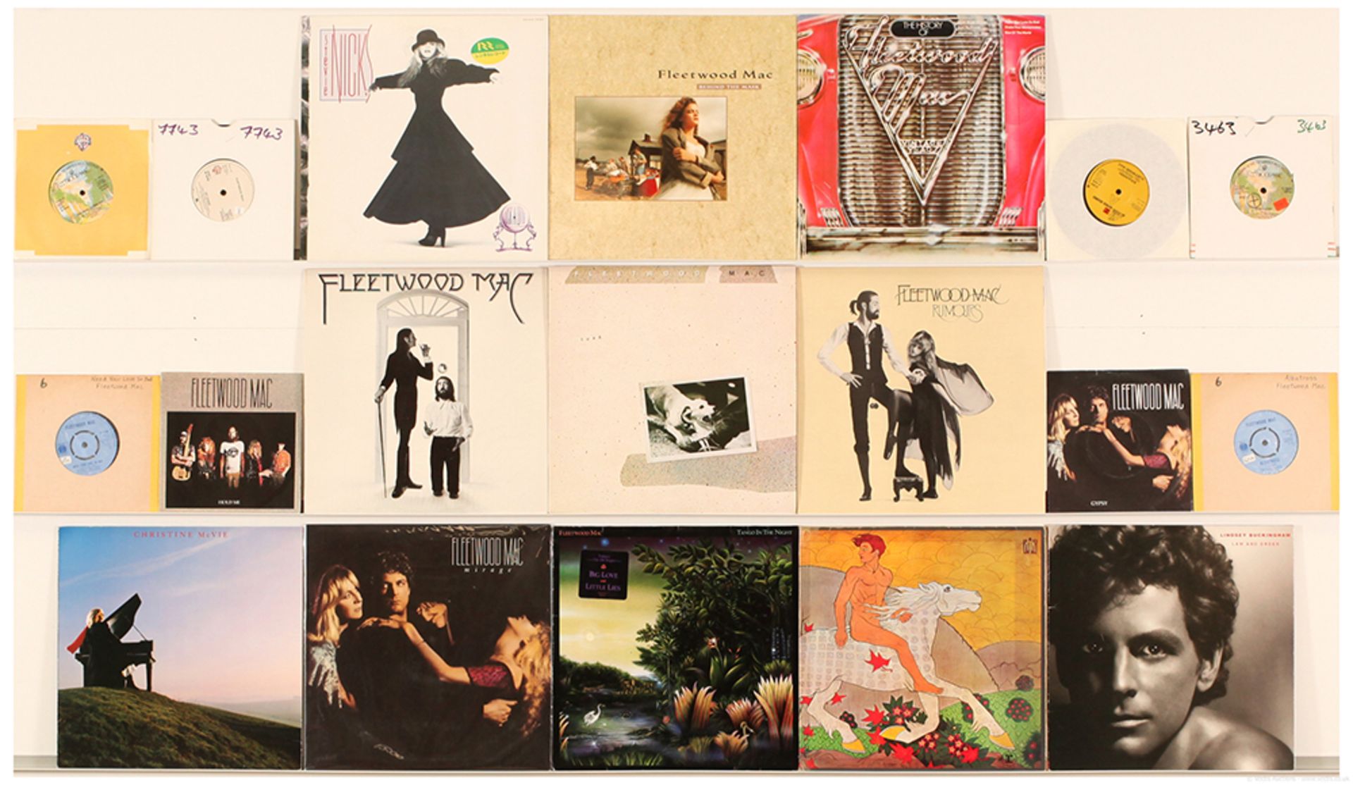 GRP inc Fleetwood Mac and related artist LPs