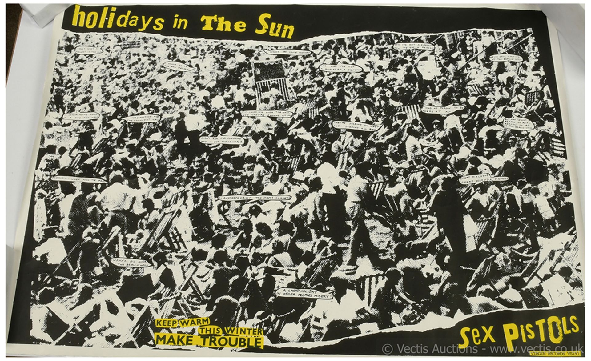 The Sex Pistols - Holidays in the Sun Poster