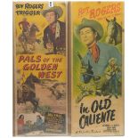 GRP inc Roy Rogers vintage movie insert posters