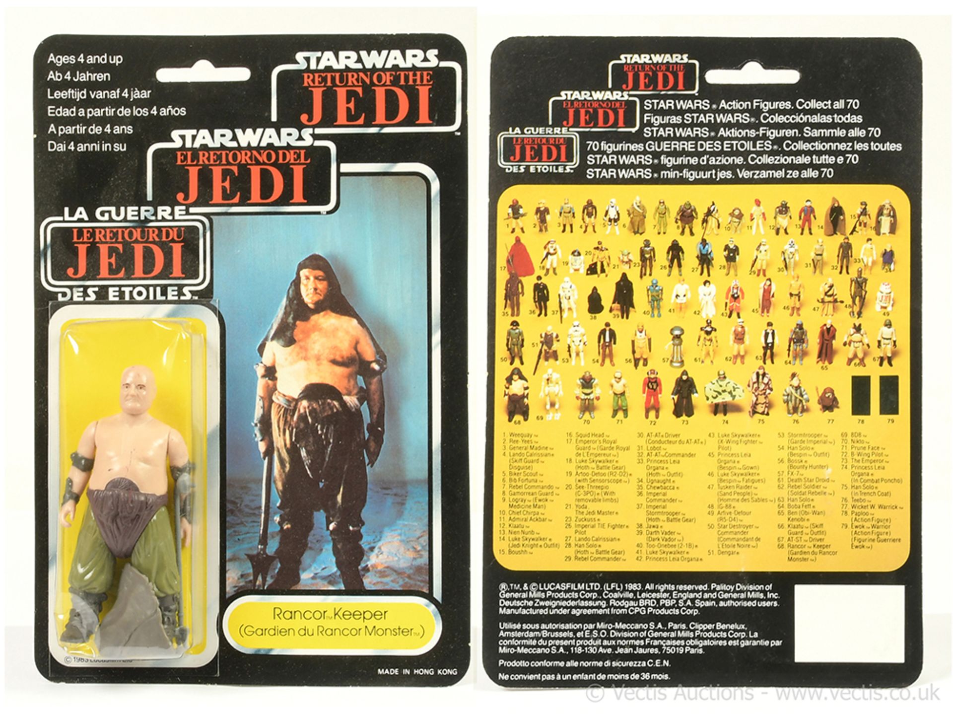 Palitoy Star Wars vintage Return of the Jedi