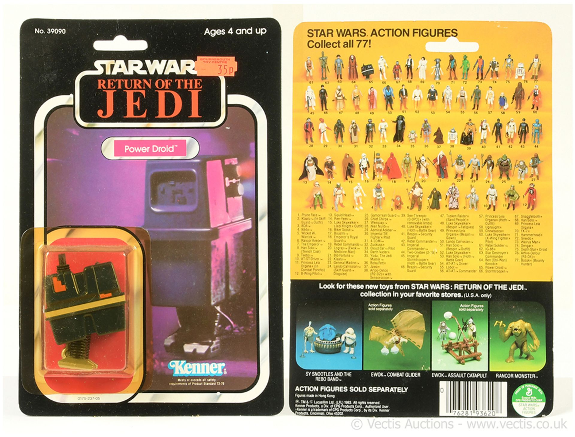 Kenner Star Wars vintage Return of the Jedi