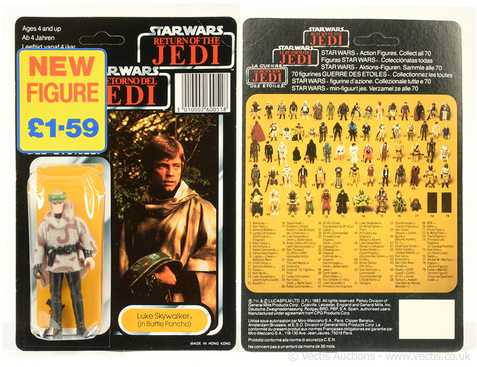 Palitoy Star Wars vintage Return of the Jedi