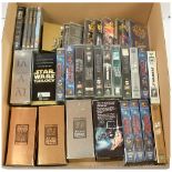 QTY inc Quantity of Star Wars VHS Video's