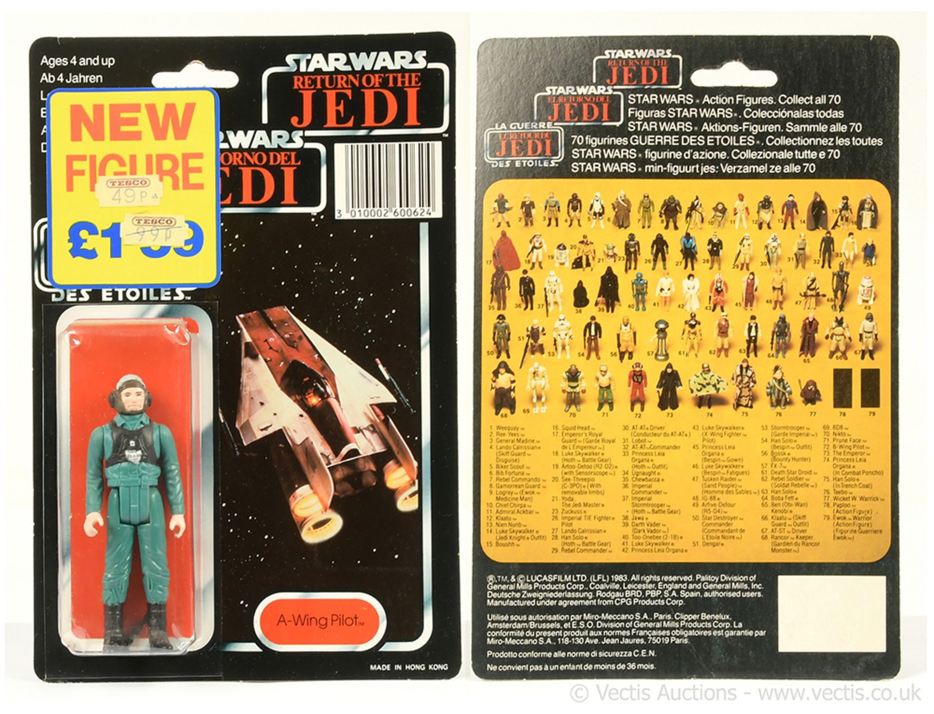 Palitoy Star Wars vintage Return of the Jedi