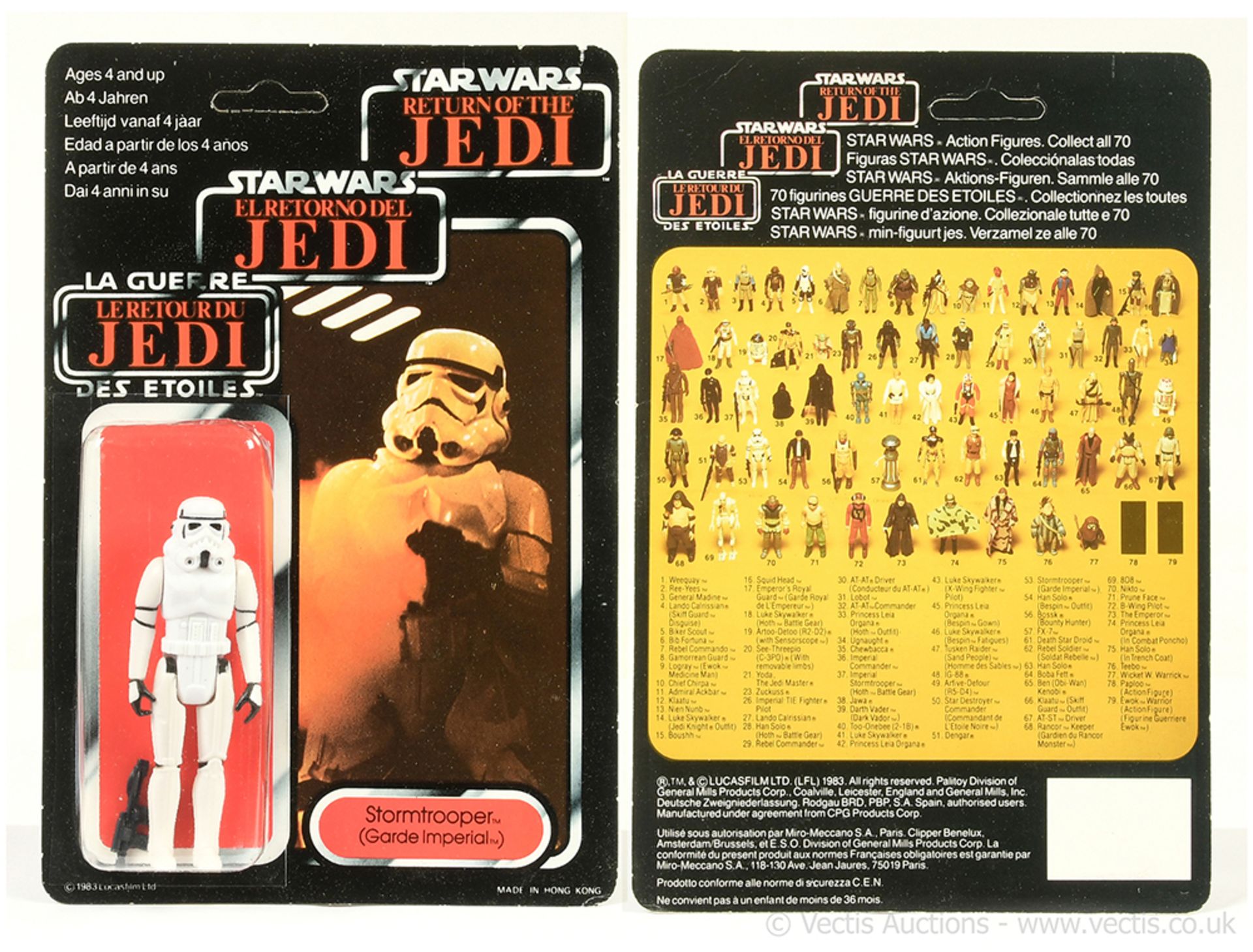 Palitoy Star Wars vintage Return of the Jedi