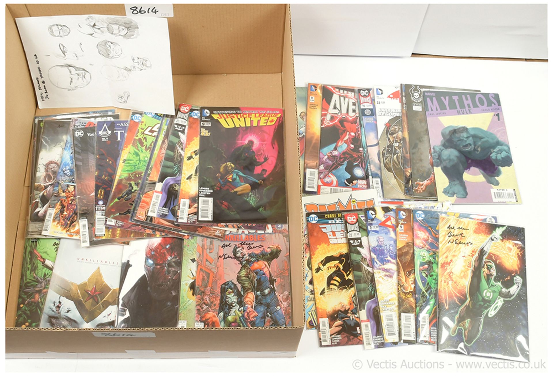 GRP inc Quantity of various comics