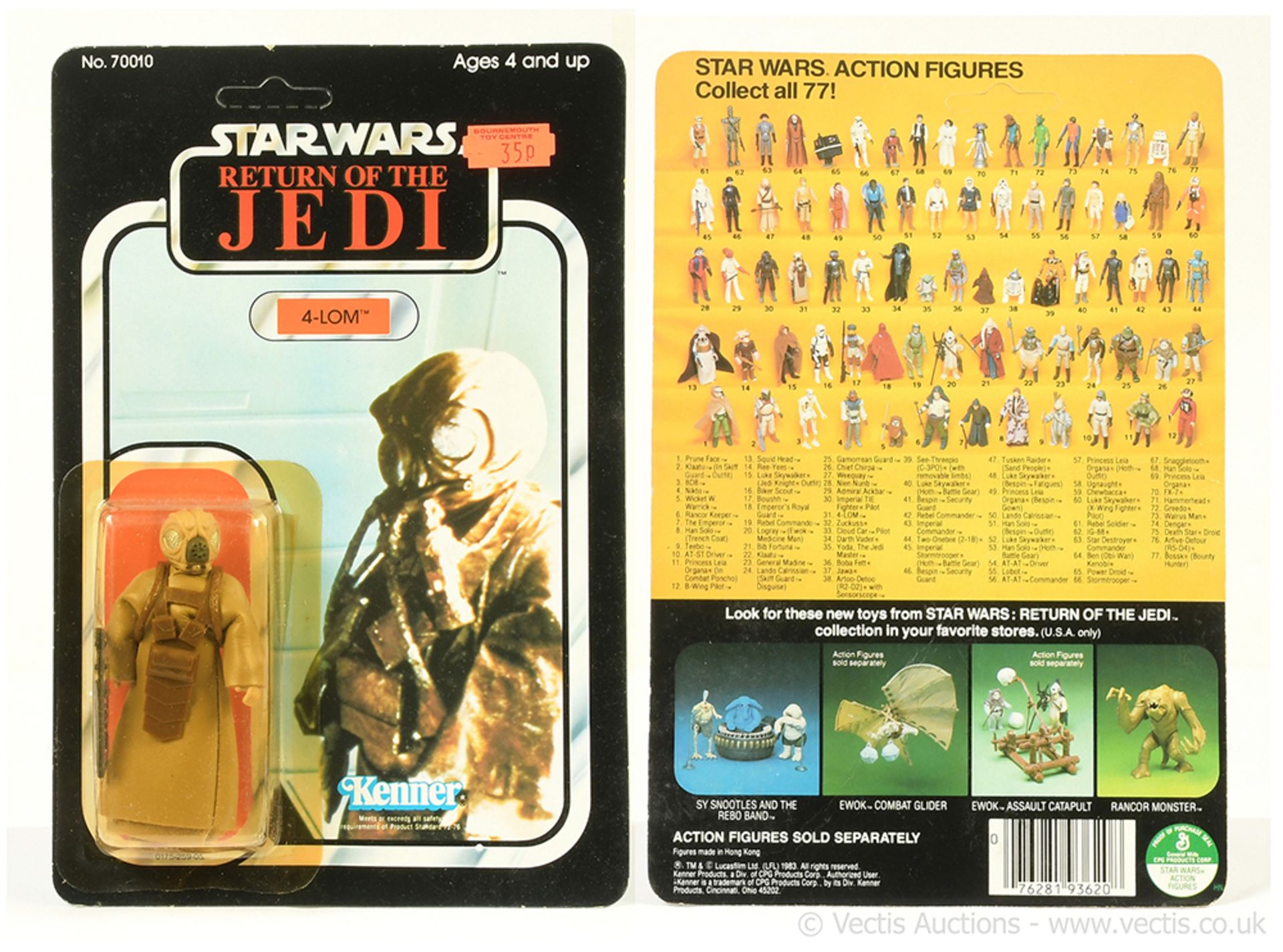 Kenner Star Wars vintage Return of the Jedi