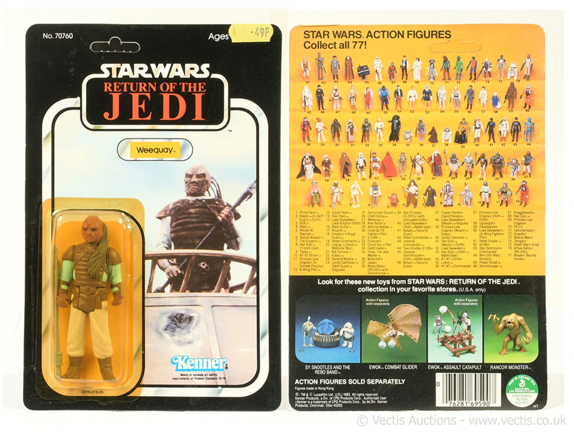 Kenner Star Wars vintage Return of the Jedi