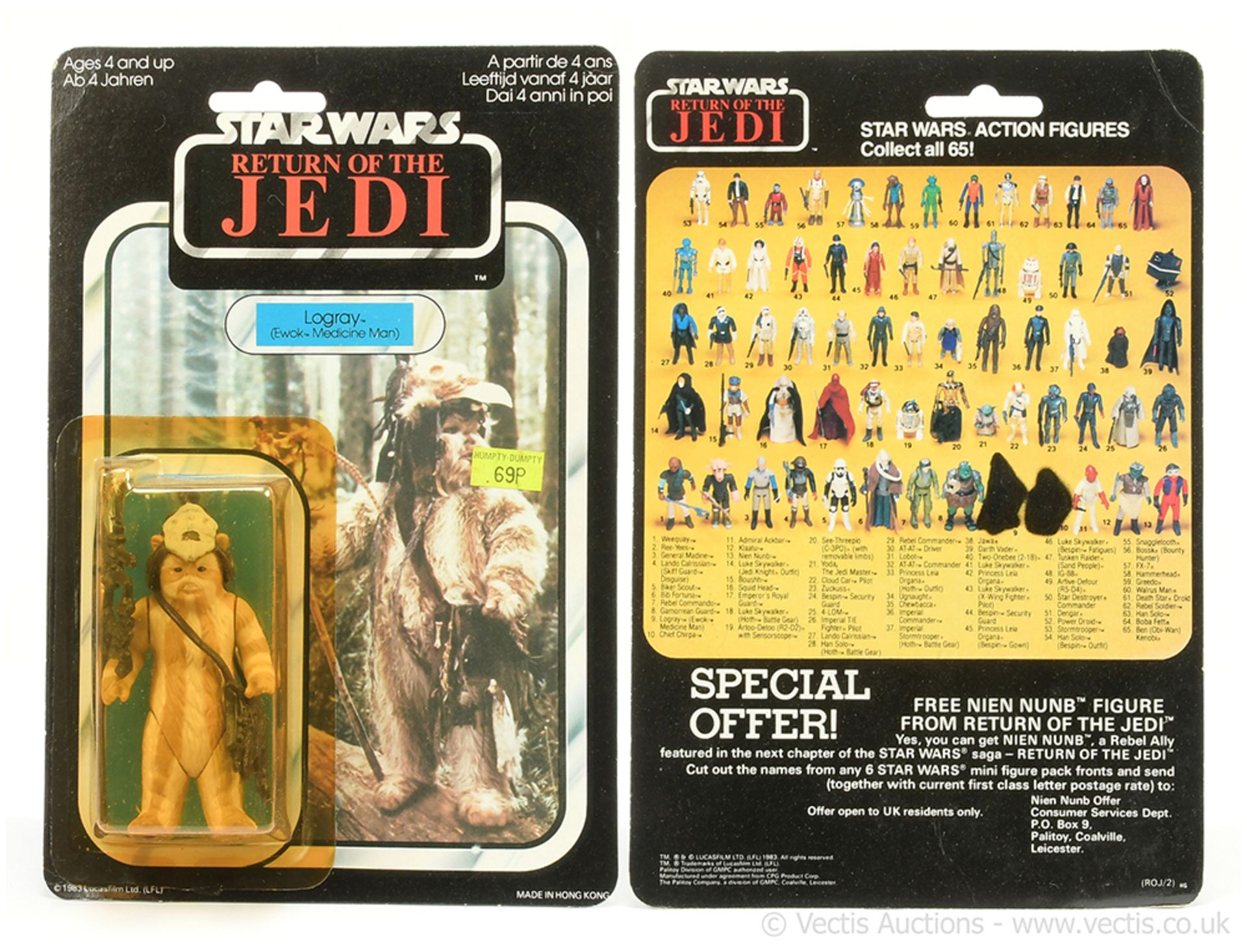 Palitoy Star Wars vintage Return of the Jedi