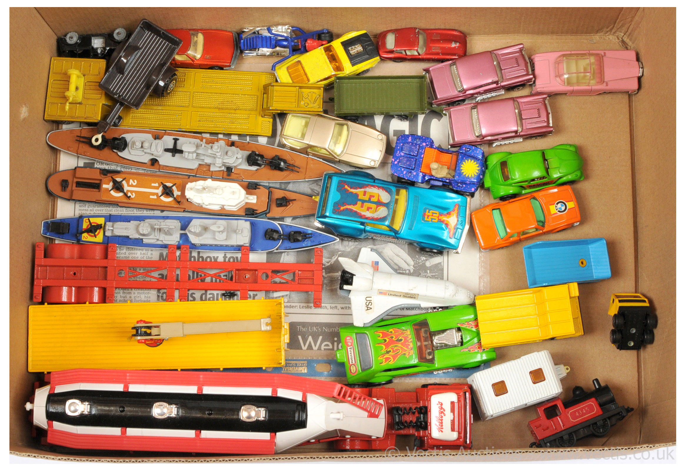 GRP inc Matchbox unboxed Superfast, Speed Kings