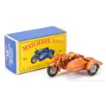 Matchbox Regular Wheels 66b Harley Davidson