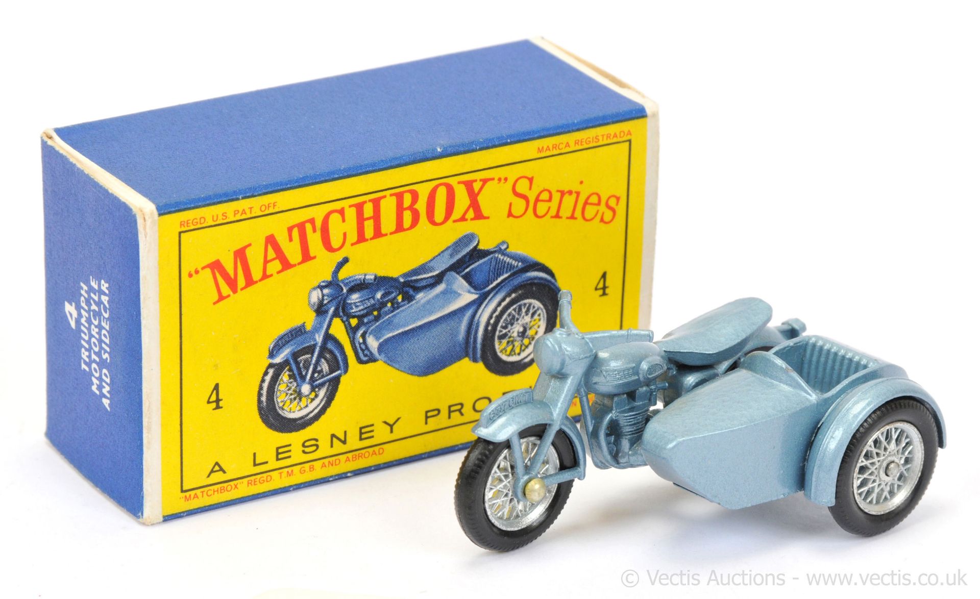 Matchbox Regular Wheels 4c Triumph T110