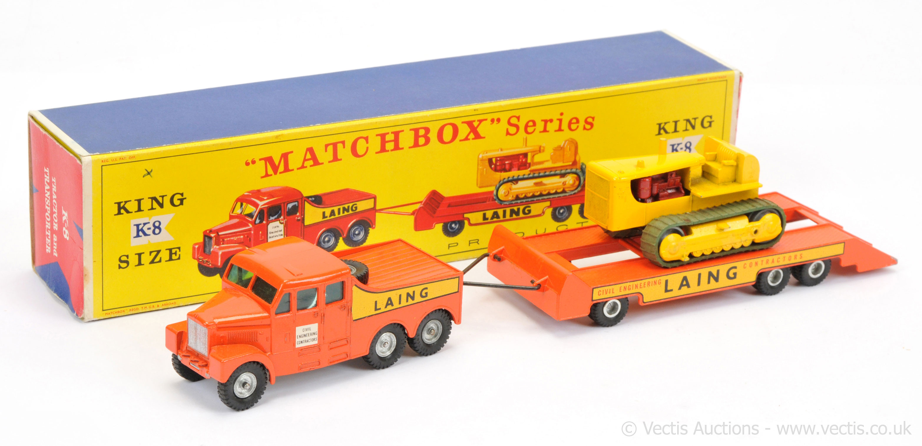 Matchbox King Size K8 Scammell 6x6 Ballast