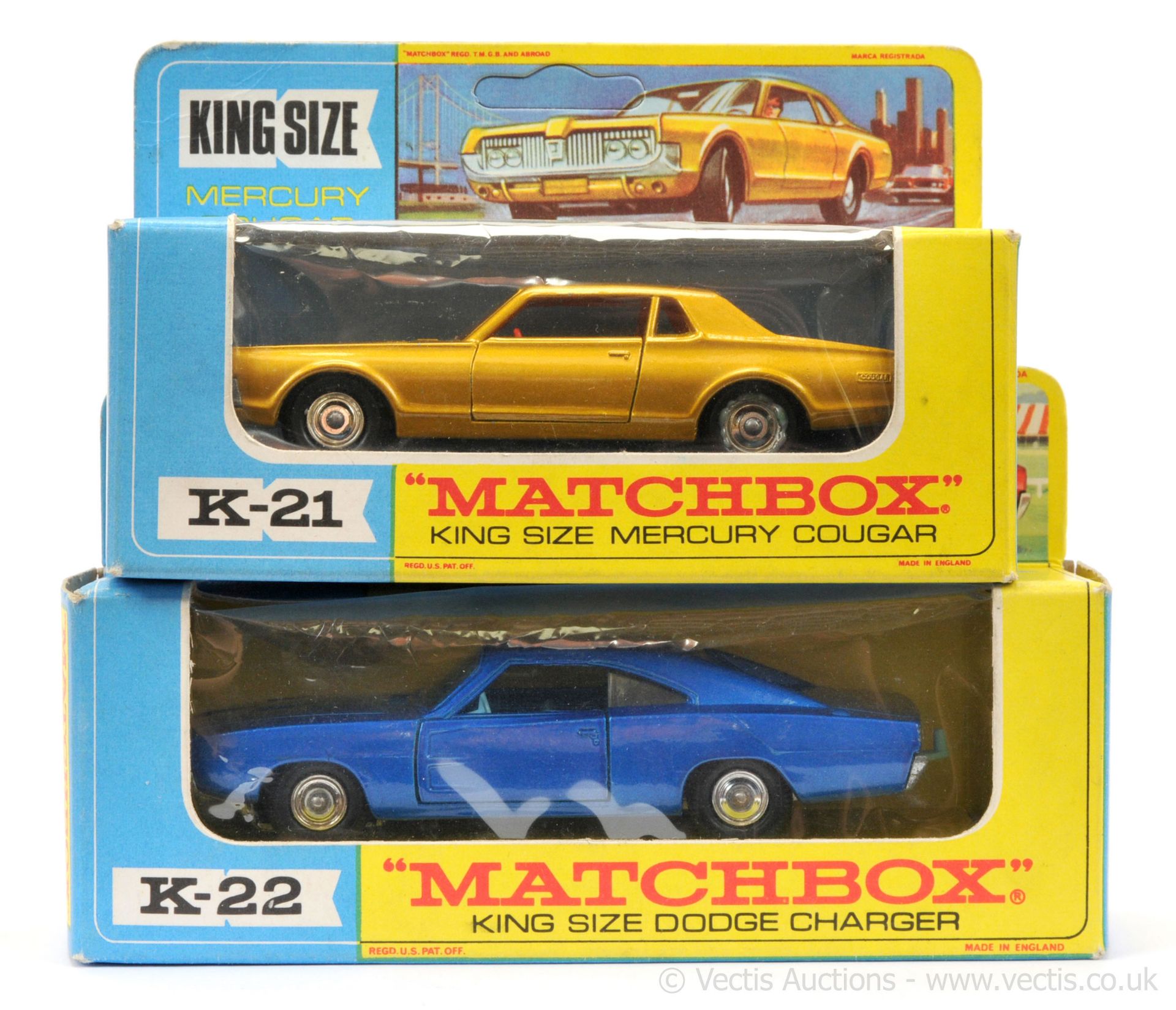 PAIR inc Matchbox King Size Cars. (1) K21