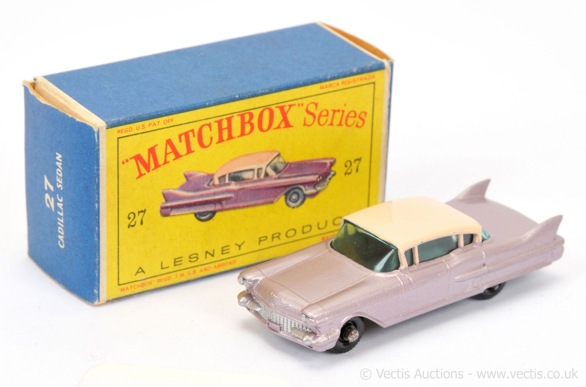 Matchbox Regular Wheels 27c Cadillac Sixty