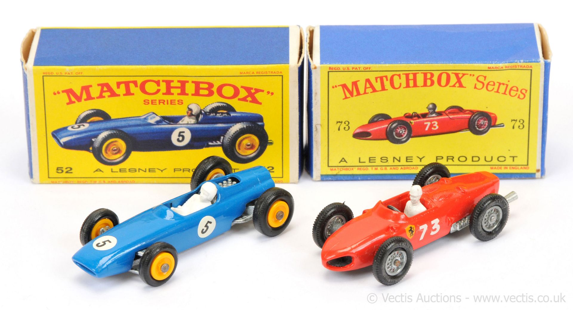 PAIR inc Matchbox Regular Wheels Racing Cars