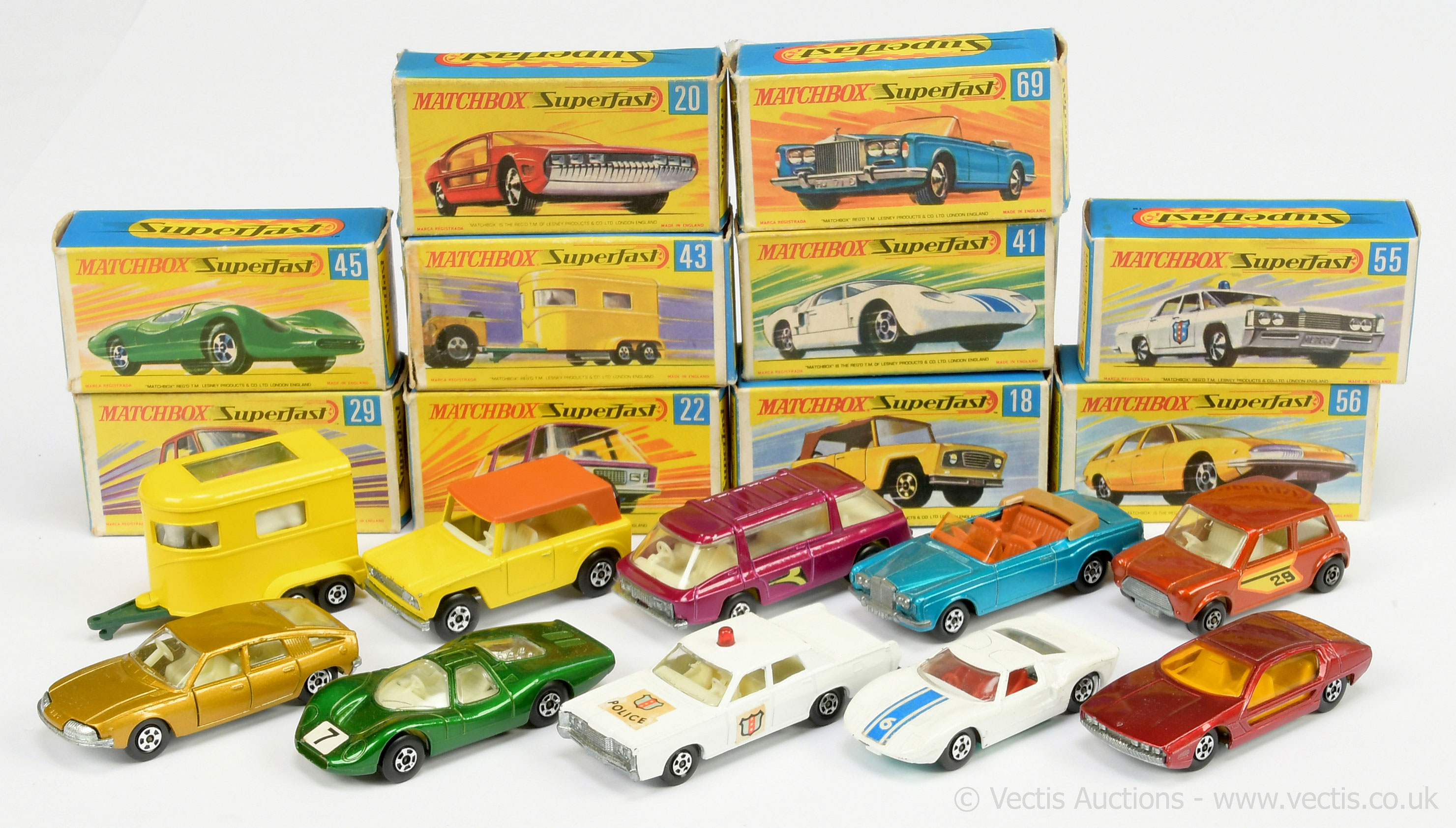 GRP inc Matchbox Superfast early 1970's issue