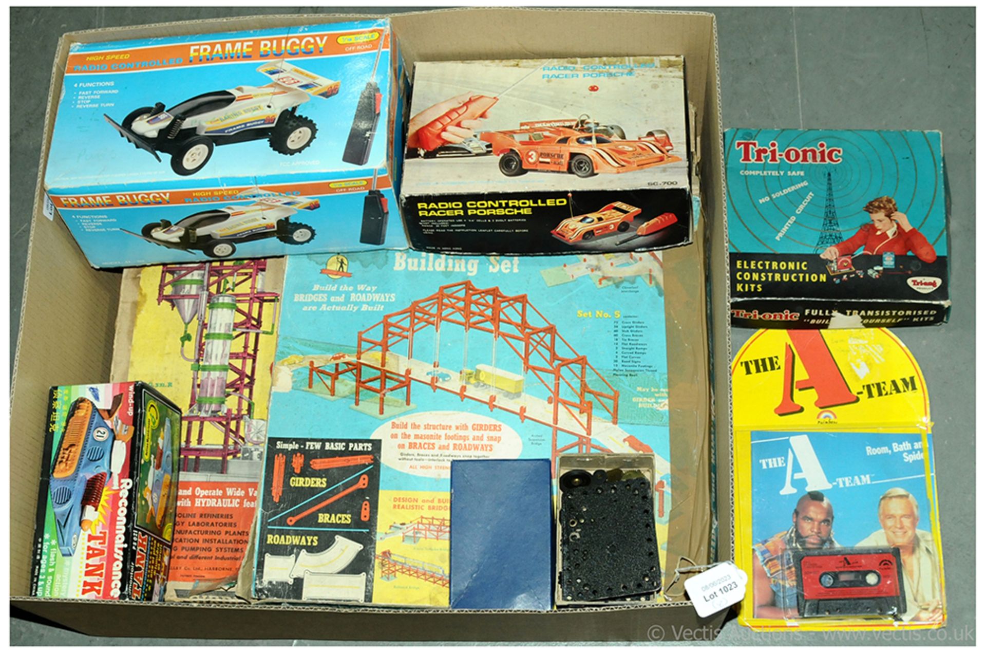 GRP inc Chad Valley, Triang, RC Cars plus other