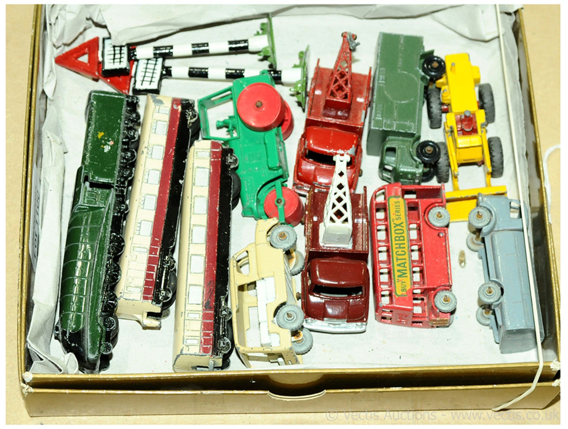 GRP inc Dinky & Matchbox unboxed vehicles. Dinky