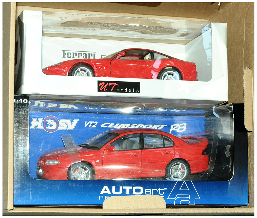 PAIR inc UT Models & Auto Art boxed 1/18 scale