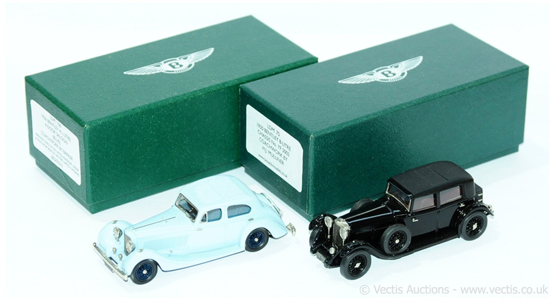 PAIR inc Brooklin models boxed Bentley LDM75