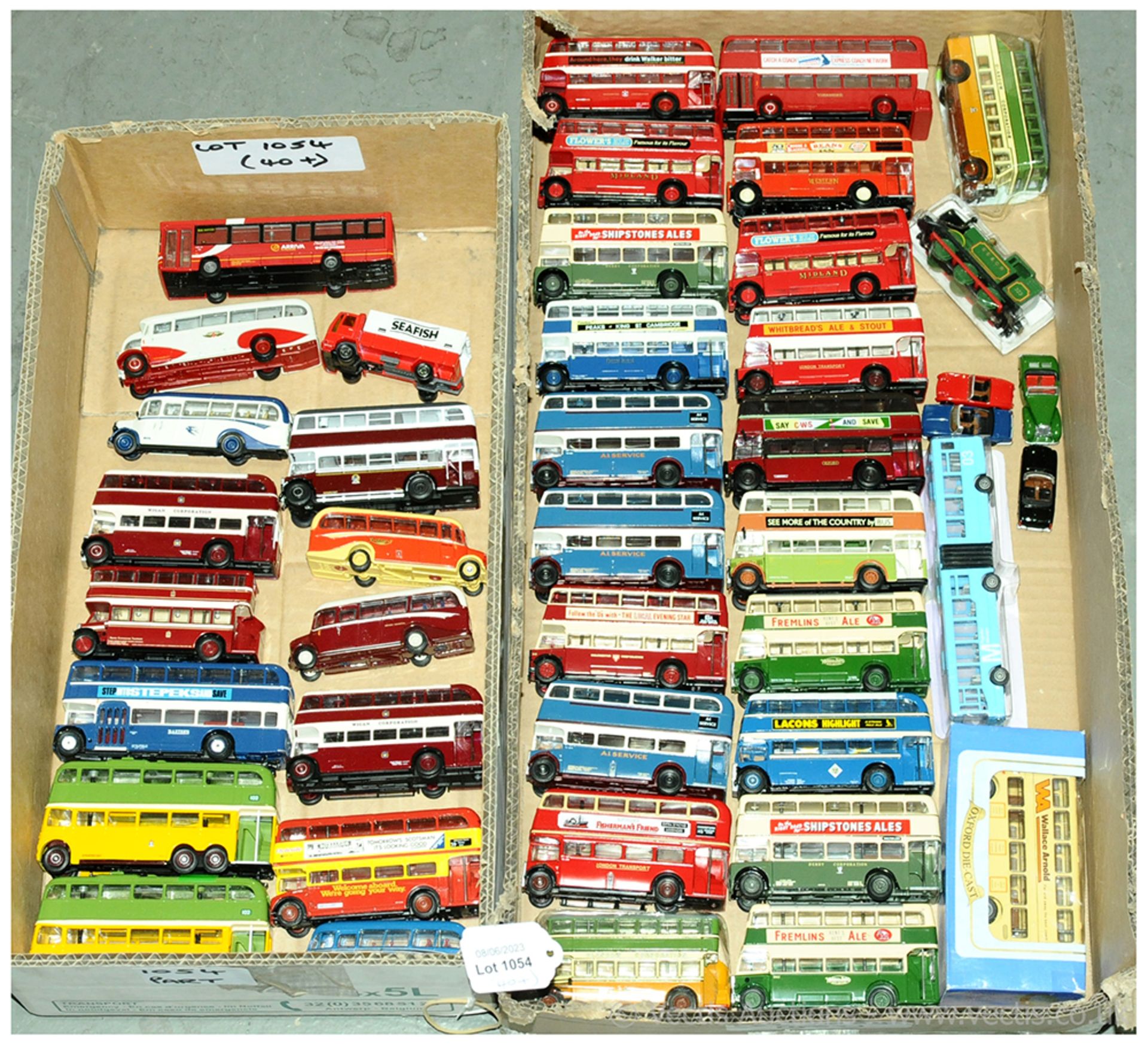 QTY inc EFE unboxed buses plus others. Dennis